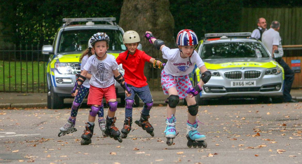 Clapham – Rollerblading only, 1-4pm, 30 July 2019